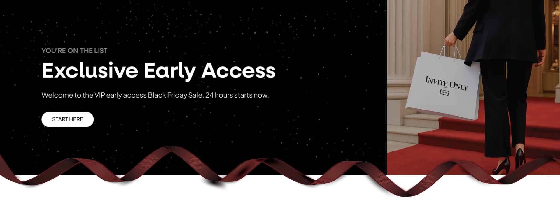 Black Friday Early Access Banner