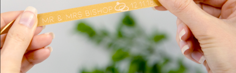Wedding - Ribbon Branding 