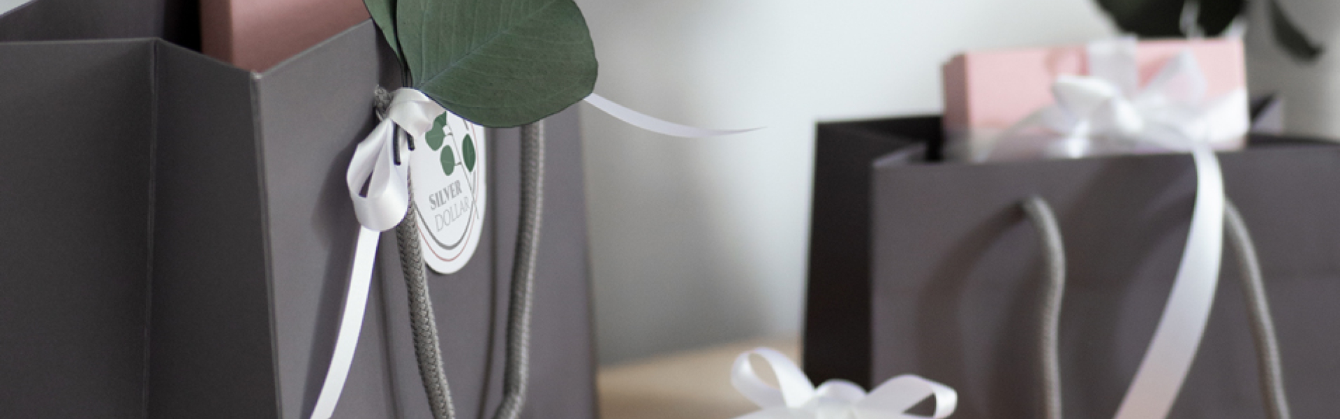 Create an unboxing moment with gift bags