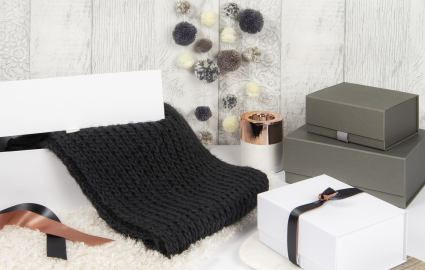 Collapsible Set-Up Boxes That Assemble Cleanly 