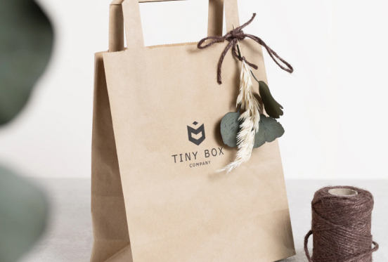 Finishes that Lift Gift Bags